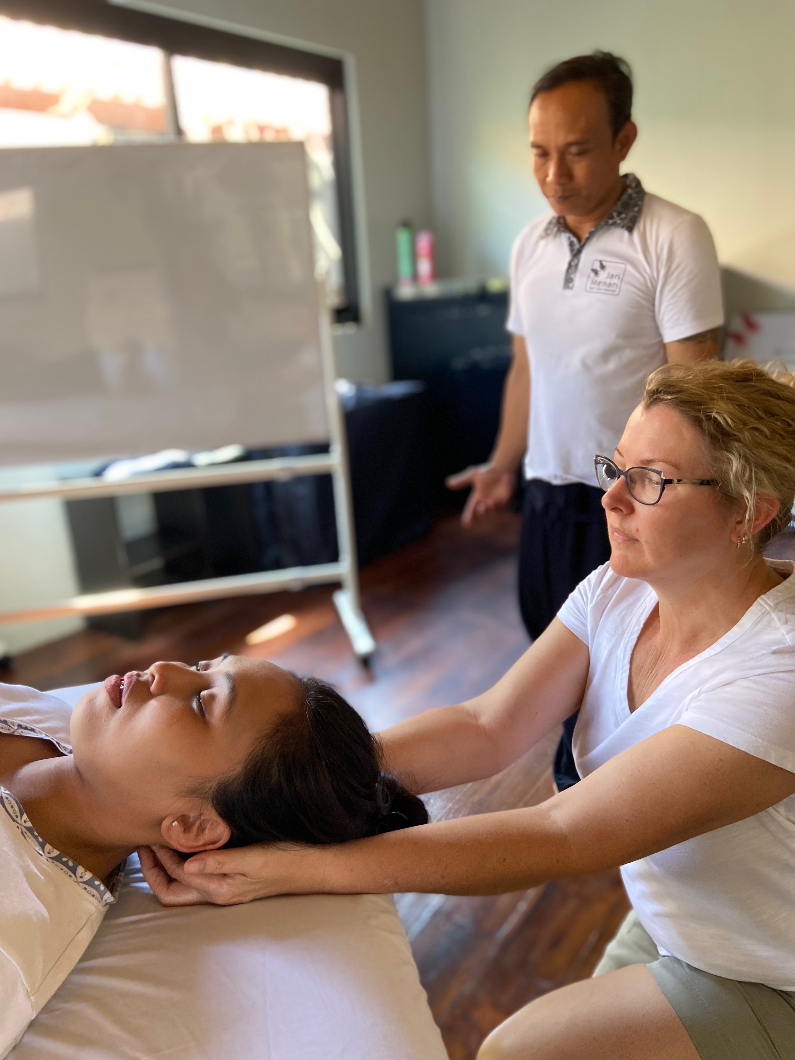 Massage Training Session